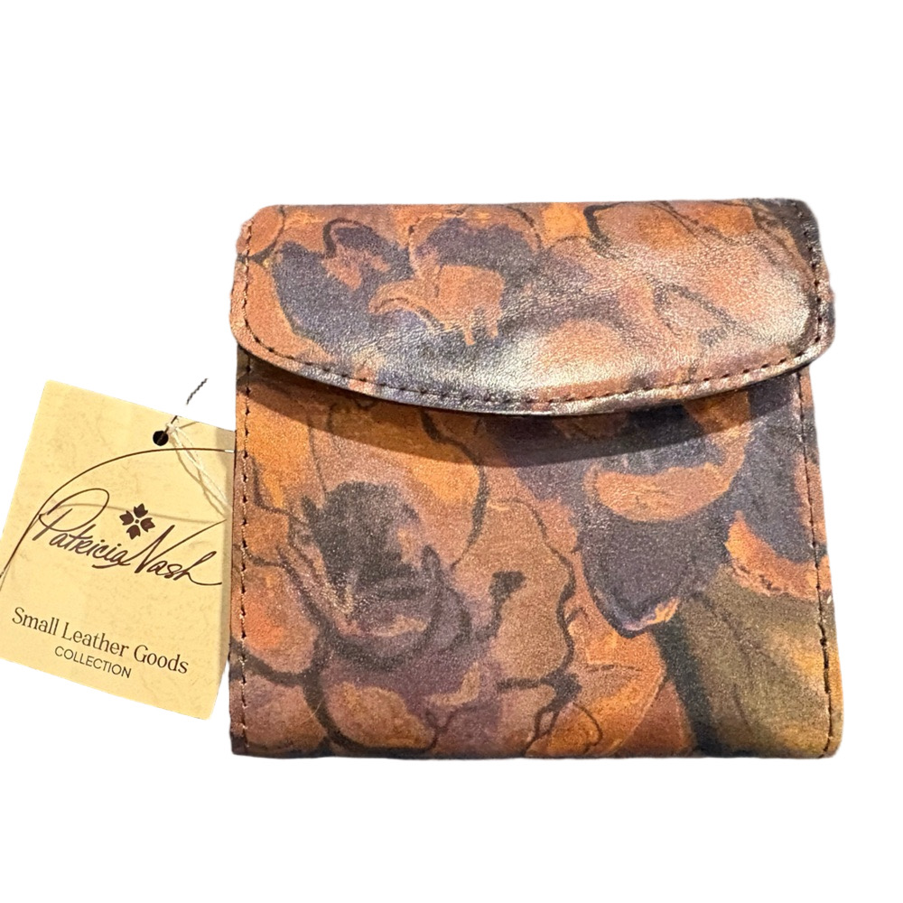 Patricia Nash “Reti” Leather Wallet – Sienna Sunset – NWT